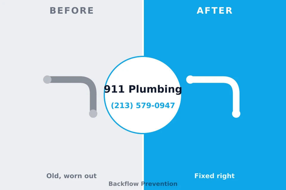 Before and after: plumbing repair Big Lake, AK